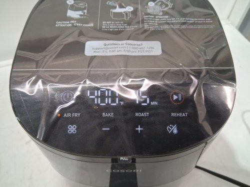 COSORI SMALL AIR FRYER OVEN 4-IN-1 - 2L - DARK GRAY - (MODEL:  CAF-LI211-ACA) image 5