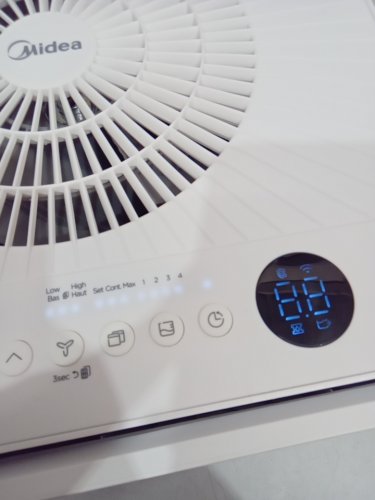 Midea cube smart wifi dehumidifier, compatible with alexa - 50 pint - 4,500 sq. ft - white (model: mad50s1qwt-A) image 6