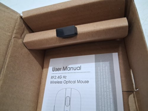 Rii 2.4G Wireless Mouse 5 Buttons Rechargeable Mobile Optical Mouse with USB Nano Receiver - black (model: RM200) image 6