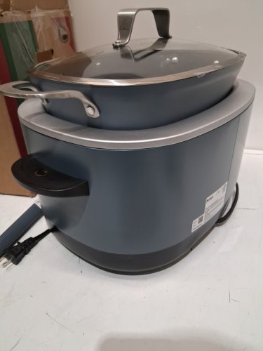 Ninja Foodi PossibleCooker PRO 8-in-1 multi-cooker - 8.5qt capacity - Sea Salt Grey (model: mc1001c) image 6