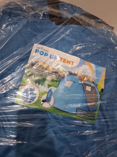 ABCOSPORT OUTDOOR POP UP CAMPING TENT for 2 - blue (model: abc2160) image 4
