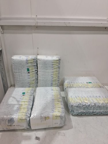 186PK PAMPERS SWADDLERS DISPOSABLE DIAPERS - SIZE 2 image 3