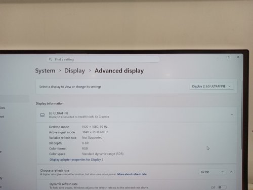 LG ULTRAFINE 4K uhd monitor - 27" | 4k | 5ms delay | ips - WHITE (model: 27US550-W) image 10