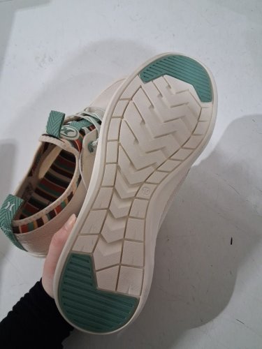 WOMEN'S Hurley Castaic Sneaker - SIZE 10 - beige/GREEN (STYLE: 5566710) image 3