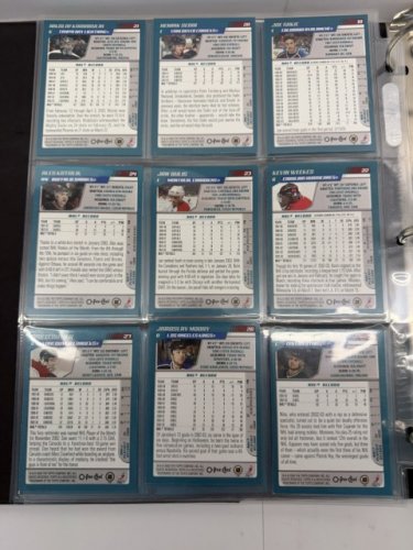 300 APPROX ASSSTD 2003 O-PEE-CHE NHL HOCKEY CARDS image 17