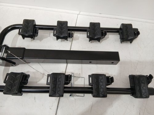 Amazon Basics FOLDABLE 4-Bike STEEL Rack with 2" Hitch for SUV CAR & TRUCK - 132lbs cap - black (model: ‎DS04-BR60-04) image 4