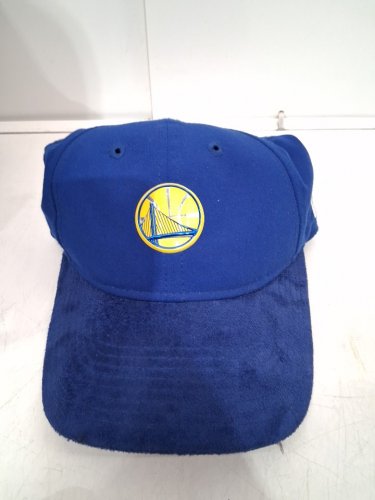 new era warriors adjustable felt brim hat - osfm - blue image 2