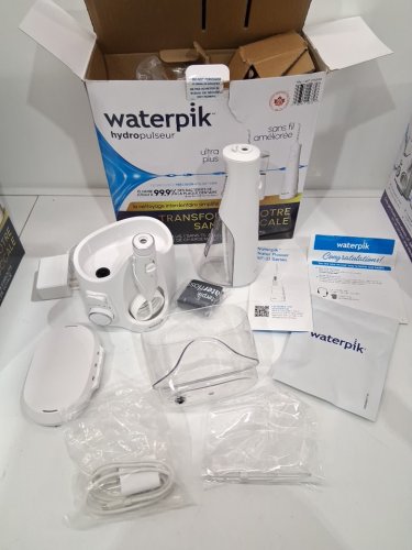 Waterpik Ultra Plus & Cordless Enhance Water Flosser Combo Pack - White (Model: 2702338) image 2