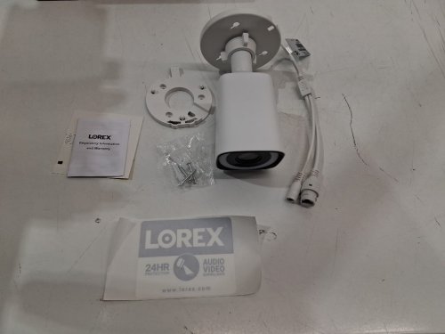 lorex 4k outdoor smart security camera - white (model: CN301A-1BW-AB1) image 2