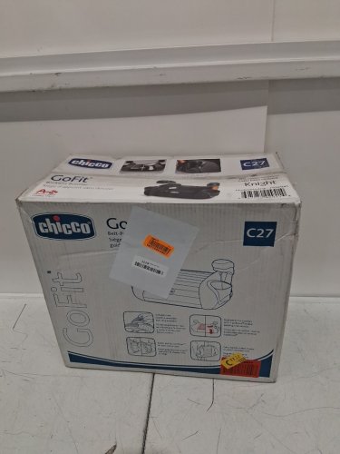 CHICCO GOFIT BELT POSITIONING BACKLESS BOOSTER SEAT - 40 to 110LBS CAPACITY - KNIGHT BLACK - (MODEL: 7992941) image 2