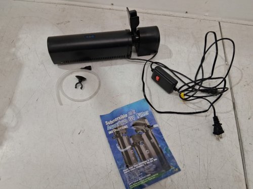 terrarium Aquarium green killer UV Filter for 40-100 Gallon Tanks - black - (model: ctuv-h8f) image 4
