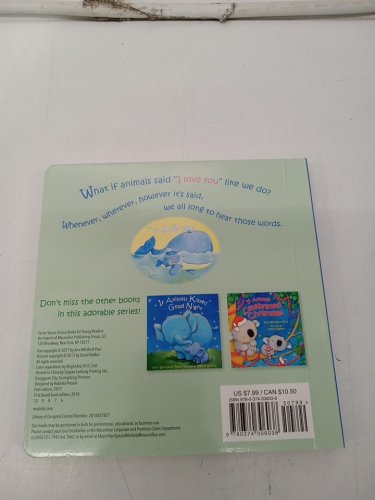 (Boardbook) If Animals Said I Love You by Ann Whitford Paul and David Walker image 3