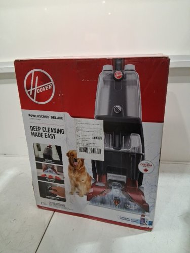 HOOVER POWER SCRUB DELUXE CARPET CLEANER/SHAMPOOER - RED (MODEL: FH50150VCD) image 6