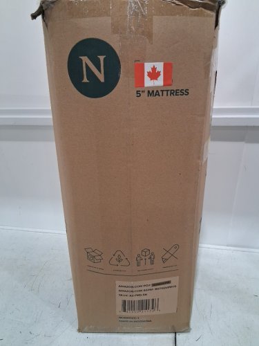 ZINUS MEMORY FOAM MATTRESS, 5" NARROW TWIN - KHAKI (MODEL: AZ-FMS-5N) image 3