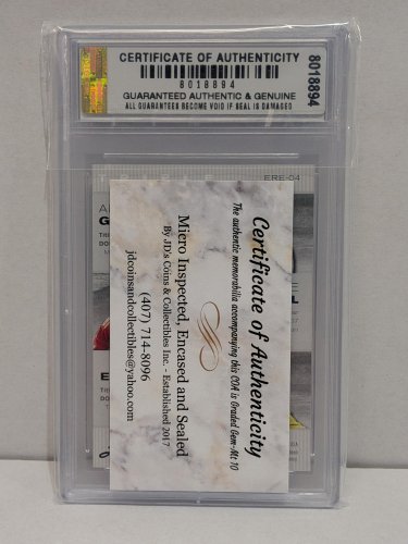 GARNACHO / YAMAL / ENDRICK ROOKIE EDITION FIFA CARD - JDCC GEM MINT 10 - 2022 LEAF #ERE-04 image 3