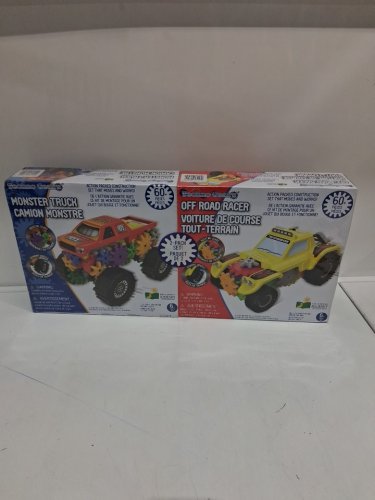 2pK techno gears rotating gear vehicle set - 60+PC per set - monster truck/off road racer (model: 2127555) image 2