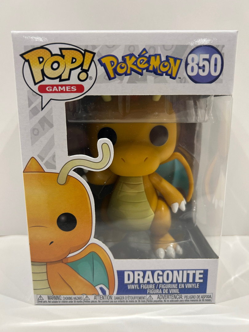 Funko pop! Games: pokemon - dragonite vinyl figure (#850) image 2