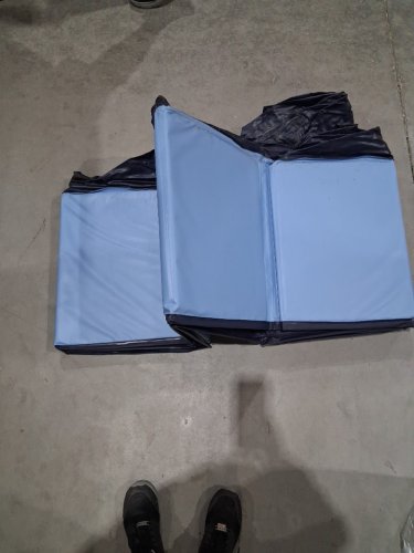 Instraella Heavy Duty Hard-Side Foldable Pet and kid Pool - 120" x 20" - blue image 3