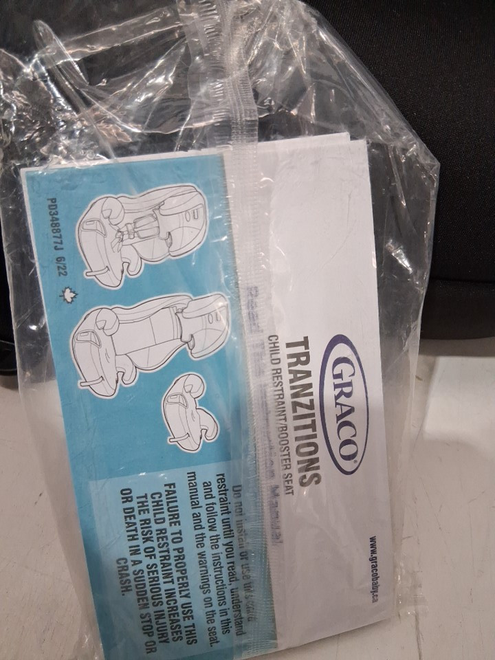 Graco Tranzitions 3‑in‑1 Harness Booster Seat with High‑Back Booster & Backless Booster, 2 Removable Cup Holders, Open‑Loop Belt Guides & Machine‑Washable Covers (MODEL: 2035724) image 5