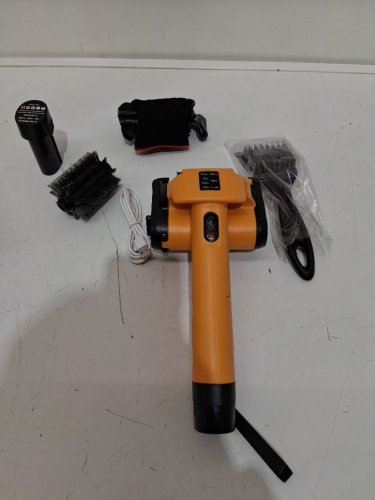 ELECTRIC RECHARGABLE GRILL CLEANER BRUSH - BLACK (MODEL: YD-SKS721) image 3