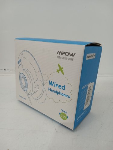 KID'S MPOW Wired Foldable Headphones - PINK/WHITE (MODEL: BH297B) image 2