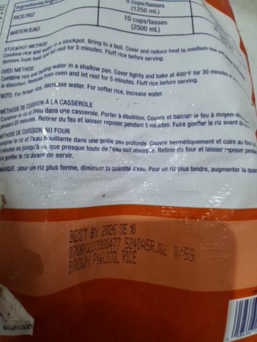 uncle bens whole grain brown rice - 9.07 kg image 4