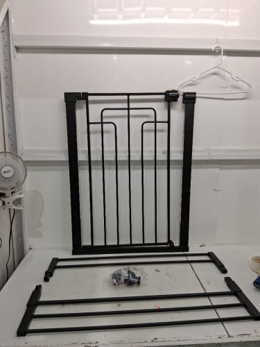 Safety 1st Contemporary Tall & Wide Gate with SecureTech - 29"-47" x 36" - black (model: GA176CBLKF2) image 3