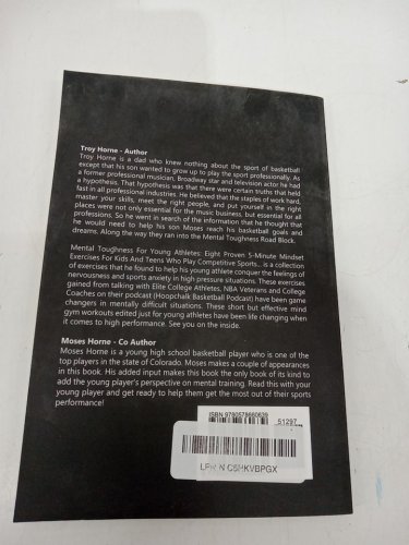 (Paperback) Mental Toughness For Young Athletes: Eight Proven 5-Minute Mindset Exercises For Kids And Teens Who Play Competitive Sports by Troy Horne, and Moses Horne image 3