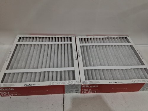 2PK 3M FILTRETE Allergen Defense AC Furnace Air Filter - 20" X 20" X 4" - MERV 11 - MPR 1000 image 3