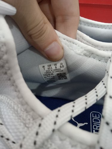 MEN'S Puma Running Shoe - SIZE 8 - WHITE (STYLE: 1976408) image 4
