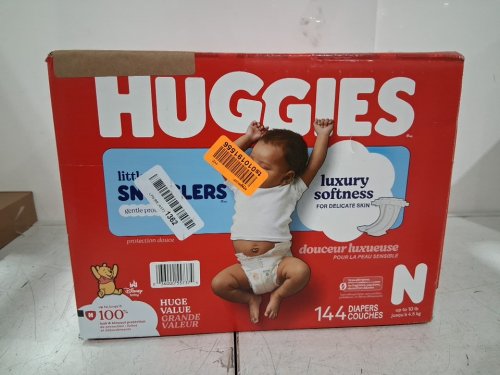 144PK HUGGIES DISNEY BABY LITTLE SNUGGLERS BABY DIAPERS - SIZE NEWBORN (UP TO 10LB) - DISNEY WINNIE THE POOH (MODEL: 55737-N) image 4
