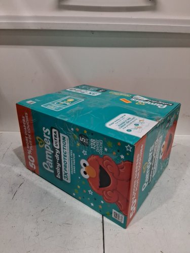 101PK PAMPERS BABY DRY ULTRA DIAPERS - SIZE 5 (20-37LBS) - SESAME STREET image 2