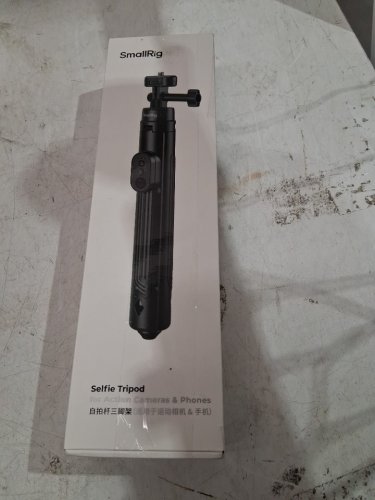 SmallRig Extendable Selfie Stick Tripod STAND with Remote & Phone Clamp - 11" TO 59" - BLACK image 2