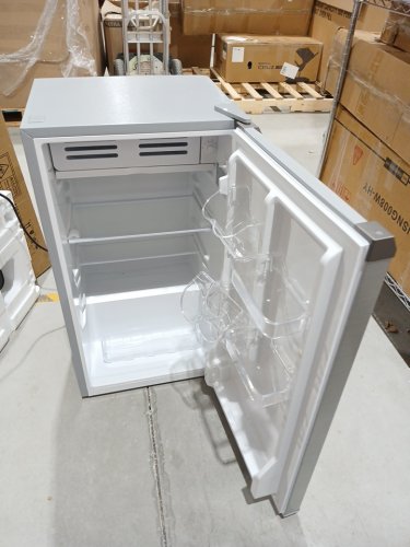 Frigidaire Mini 2 Door Compact Fridge - 3.2 Cu.FT - Silver (Model: EFR395-SS-6COM) image 5