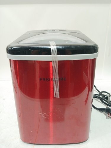 FRIGIDAIRE COMPACT ICE MAKER - MAKES 26LBS/DAY - metallic RED (MODEL: EFIC117-SSRED-COM) image 5