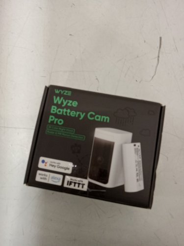 Wyze Outdoor Battery Cam Pro with Spotlight - 2.5K - white image 2