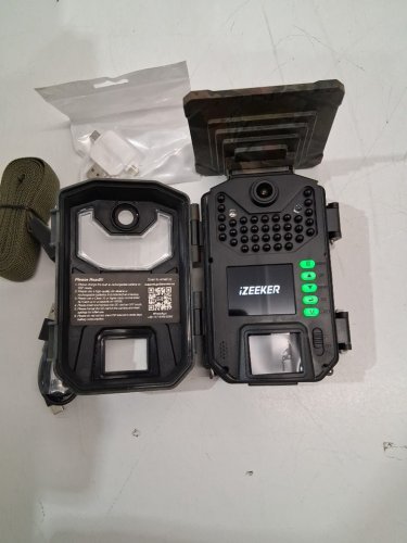 Izeeker waterproof hd trail cam with night vision - Camouflage (Model: ‎ig200) image 2