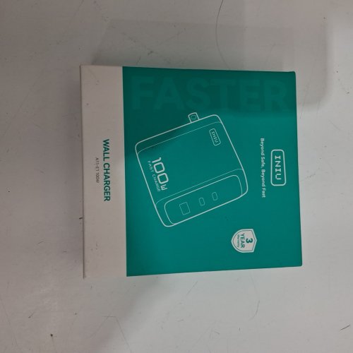 INIU USB-C 3-PORT PD FAST CHARGING CHARGER BLOCK - 100W - BLUE - (MODEL: A11-E1) image 2