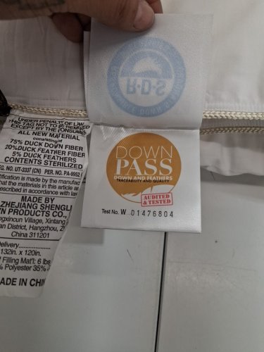 LLOVSOUL GOOSE-DOWN DUVET COMFORTER INSERT - CALIFORNIA KING image 5