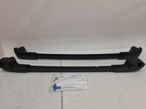2pc heavy duty roof rack crossbar - for subaru forester 2014-2025 - black image 3