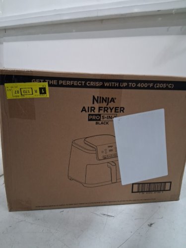 NINJA AIR FRYER PRO XL 7-IN-1 FRYER OVEN WITH MAX CRISP TECHNOLOGY - 6.5QT - BLACK - (MODEL: AF142C) image 2