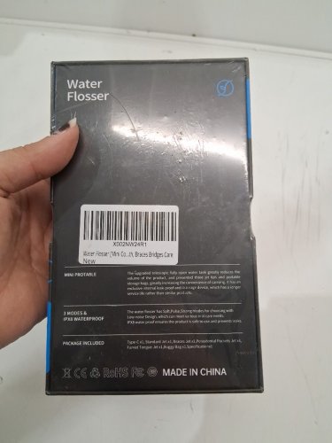 SYNHOPE Cordless Portable Mini Water Flosser - white (model: m6plus) image 3