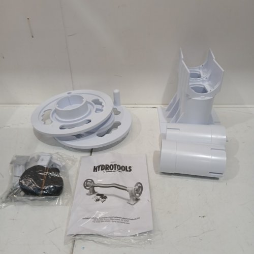 swimline hydrotools Above-Ground Pool Solar Blanket Reel System - 16FT-21FT - white (model: 52000) image 3