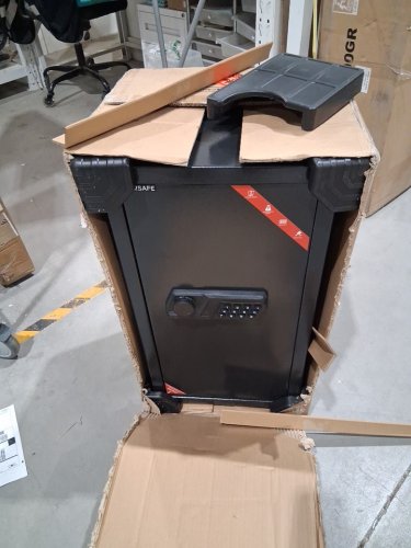fireproof Safe Box Anti-Theft with Digital Keypad - 5cu.ft - black (model:fd) image 3