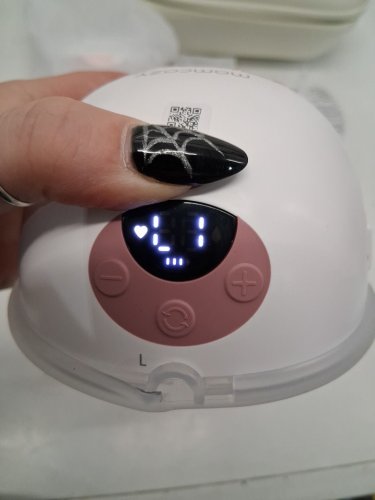 MOMCOZY M5 SMART WEARABLE BREAST PUMPS WITH APP CONTROL - WHITE (MODEL: BP380) image 5