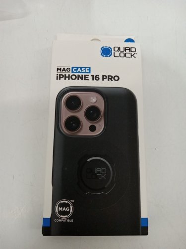 Quad Lock Mag Case for iPhone 16 Pro - Compatible with all Quad Lock mounts - Black (Model: QMC-IP16M) image 2