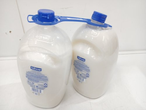 2pk softsoap soothing clean hand soap refills - 2.36l/each - aloe vera fresh scent (model: PS0043430) image 3