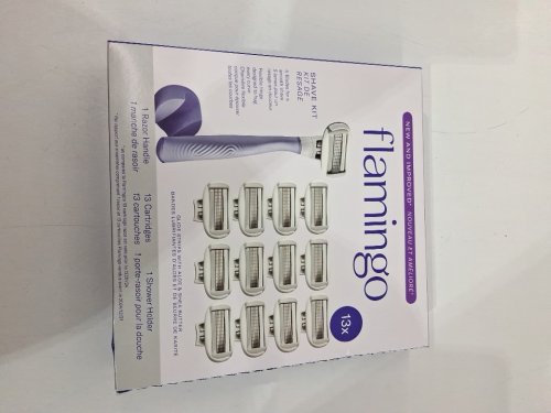 14PC Flamingo Razor Pack - PURPLE image 2
