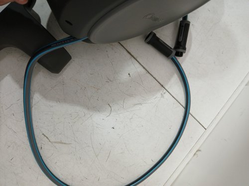 gardena rollup wall mounted retractable garden hose reel - 50ft - gray/blue - (model: 20500-80) image 5
