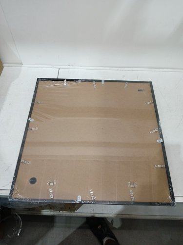 Americanflat Picture Frame with Polished Plexiglass - 25" x 25" - black image 4